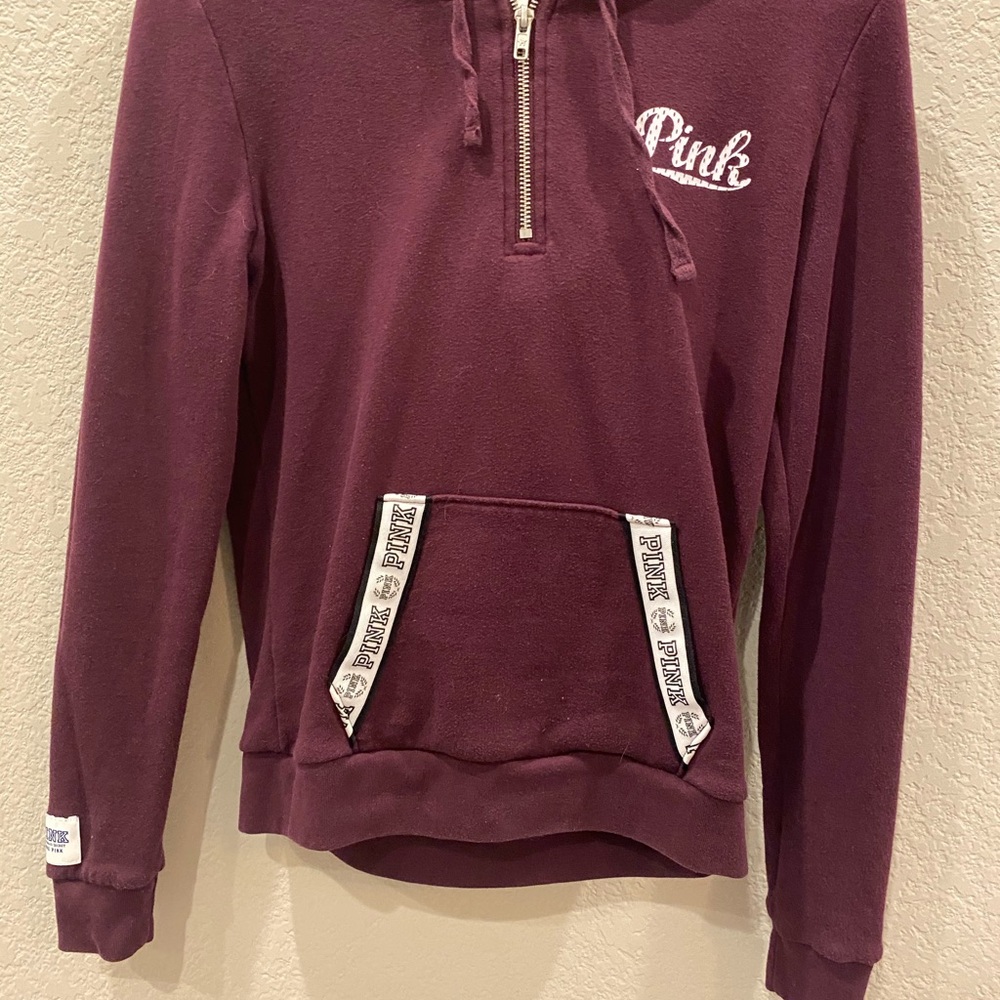 PINK Burgundy Sweater